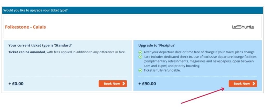 Upgrade to flexiplus