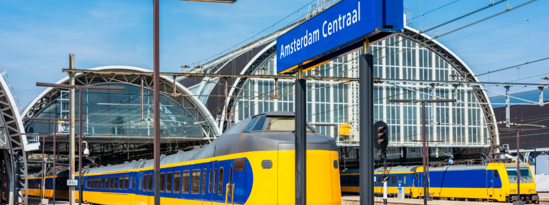 Eurotunnel to Amsterdam Central