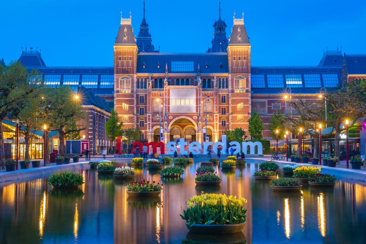Driving from the Channel Tunnel to Amsterdam