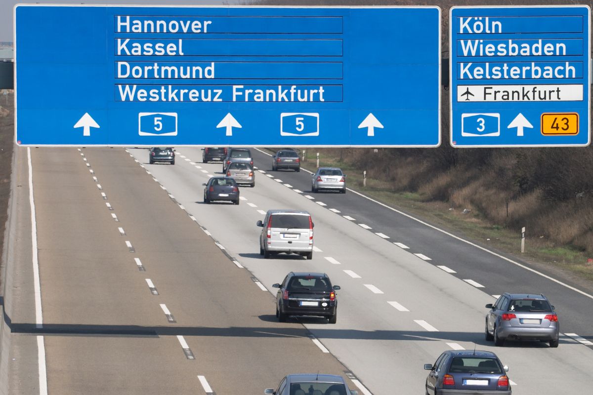 Driving from France to Germany after the Channel Tunnel