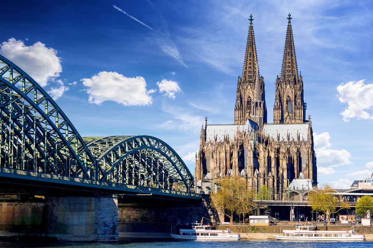 Driving from Calais to Cologne and onward into Germany