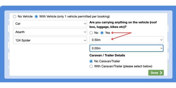 Adding a car bike rack in the Eurotunnel booking module Adding a car bike rack in the Eurotunnel booking module